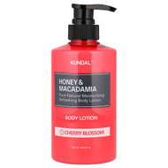 <img alt="Kundal, Honey & Macadamia, Body Lotion, Cherry Blossom, 16.9 fl oz (500 ml)" title="Kundal, Honey & Macadamia, Body Lotion, Cherry Blossom, 16.9 fl oz (500 ml),8809568740029"