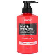 <img alt="Kundal, Honey & Macadamia, Body Lotion, Baby Powder, 16.9 fl oz (500 ml)" title="Kundal, Honey & Macadamia, Body Lotion, Baby Powder, 16.9 fl oz (500 ml),8809568740005"