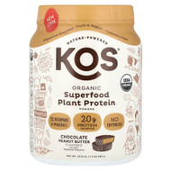 <img alt="KOS, Organic Superfood Plant Protein Powder, Chocolate Peanut Butter, 1.3 lb (585 g)" title="KOS, Organic Superfood Plant Protein Powder, Chocolate Peanut Butter, 1.3 lb (585 g),850000503977"