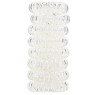 Kitsch, Hair Coils, Transparent, 8 Pieces