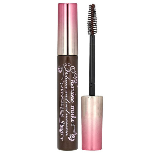 <img alt="KissMe, Heroine Make, Volume & Curl Mascara, Advanced Film, #02 Brown, 0.21 oz (6 g)" title="KissMe, Heroine Make, Volume & Curl Mascara, Advanced Film, #02 Brown, 0.21 oz (6 g),4901433037082"