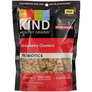 3 PACK OF KIND Bars, Healthy Grains, Probiotics, Strawberry Clusters, 7 oz (198 g)
