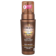 <img alt="Jergens, Natural Glow, Instant Sun, Sunless Tanning Mousse, Deep Bronze, 6 fl oz (177 ml)" title="Jergens, Natural Glow, Instant Sun, Sunless Tanning Mousse, Deep Bronze, 6 fl oz (177 ml),019100209381"