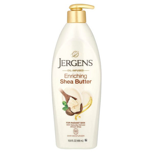 <img alt="Jergens, Enriching Shea Butter Moisturizer, 16.8 fl oz (496 ml)" title="Jergens, Enriching Shea Butter Moisturizer, 16.8 fl oz (496 ml),019100110120"