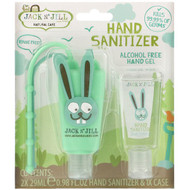 3 PACK OF Jack n' Jill, Hand Sanitizer, Bunny, 2 Pack, 0.98 fl oz (29 ml) Each and 1 Case