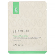 3 PACK OF Its Skin, Green Tea, Watery Mask Sheet, 1 Sheet, 17 g