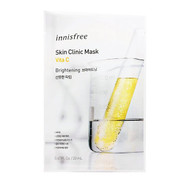 3 PACK OF Innisfree, Skin Clinic Mask, Vita C, Brightening, 1 Sheet, 0.67 fl oz (20 ml)