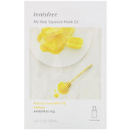 3 PACK OF Innisfree, My Real Squeeze Mask EX, Manuka Honey, 1 Sheet, 0.67 fl oz (20 ml)