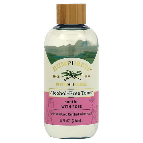 <img alt="Humphreys, Witch Hazel, Alcohol Free Toner with Rose,  8 fl oz (236 ml)" title="Humphreys, Witch Hazel, Alcohol Free Toner with Rose,  8 fl oz (236 ml),302190312803"
