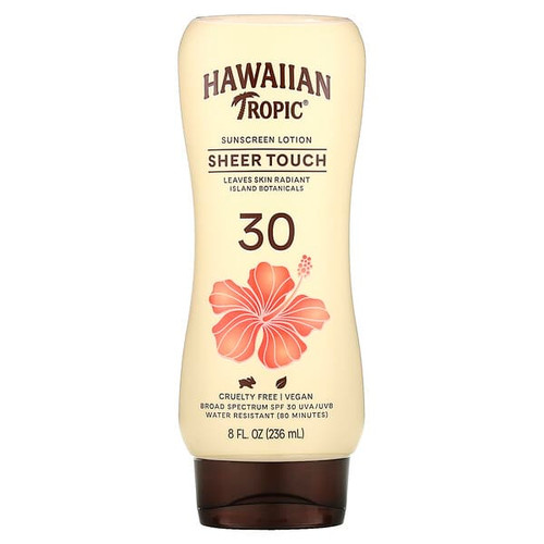 <img alt="Hawaiian Tropic, Sheer Touch, Sunscreen Lotion, SPF 30, 8 fl oz (236 ml)" title="Hawaiian Tropic, Sheer Touch, Sunscreen Lotion, SPF 30, 8 fl oz (236 ml),075486087470"