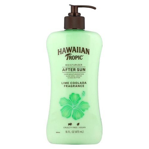 <img alt="Hawaiian Tropic, After Sun Moisturizer, Lime Coolada, 16 fl oz (473 ml)" title="Hawaiian Tropic, After Sun Moisturizer, Lime Coolada, 16 fl oz (473 ml),075486087548"