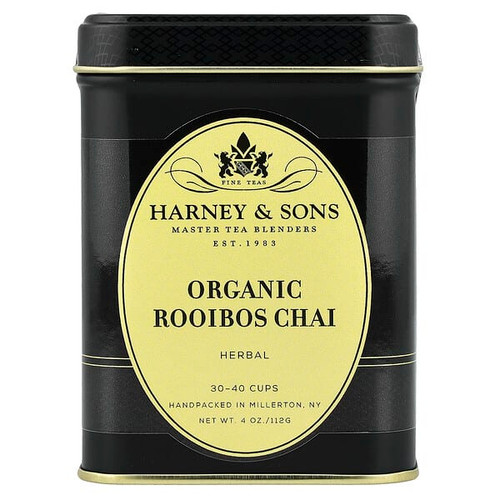 <img alt="Harney & Sons, Herbal Tea, Organic Rooibos Chai, Caffeine Free, 4 oz (112 g)" title="Harney & Sons, Herbal Tea, Organic Rooibos Chai, Caffeine Free, 4 oz (112 g),636046445514"