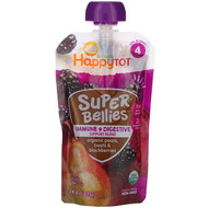 3 PACK OF Happy Family Organics, Happy Tot, Super Bellies, Organic Pears, Beets & Blackberries, 4 oz (113 g)