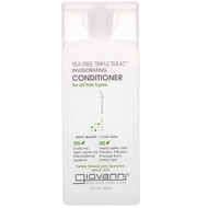 3 PACK OF Giovanni, Tea Tree Triple Treat Invigorating Conditioner, 2 fl oz (60 ml)