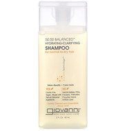 3 PACK OF Giovanni, 50:50 Balanced Hydrating-Clarifying Shampoo, 2 fl oz (60 ml)