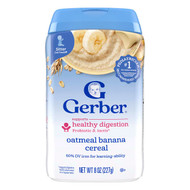 <img alt="Gerber, Cereal, 2nd Foods, Oatmeal Banana, 8 oz (227 g)" title="Gerber, Cereal, 2nd Foods, Oatmeal Banana, 8 oz (227 g),015000070083"