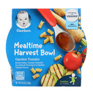 3 PACK OF Gerber, Mealtime Harvest Bowl, 12+ Months, Garden Tomato, 4.5 oz (128 g)