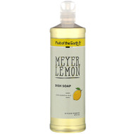 3 PACK OF Fruit of the Earth, Meyer Lemon Dish Soap , 16 fl oz (473 ml)