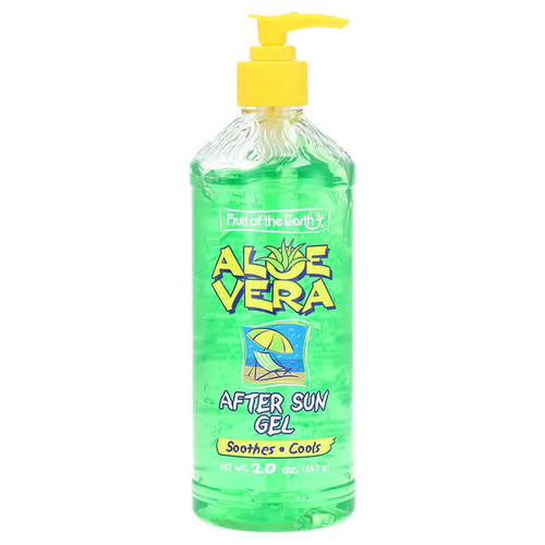 <img alt="Fruit of the Earth, Aloe Vera, After Sun Gel, 20 oz (567 g) (Discontinued Item)" title="Fruit of the Earth, Aloe Vera, After Sun Gel, 20 oz (567 g) (Discontinued Item),071661624201"