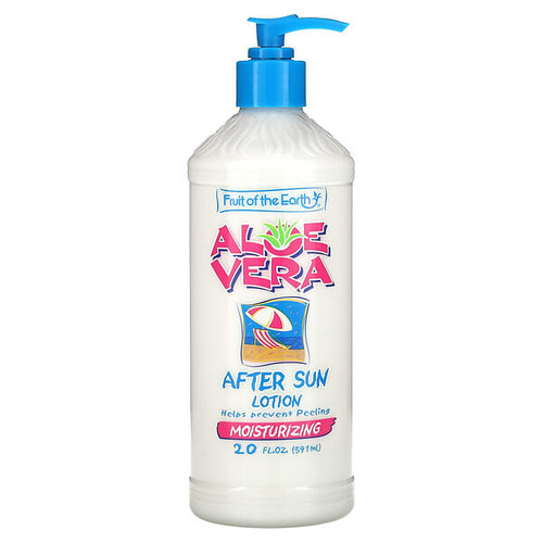 <img alt="Fruit of the Earth, Aloe Vera, After Sun Lotion, 20 fl oz (591 ml)" title="Fruit of the Earth, Aloe Vera, After Sun Lotion, 20 fl oz (591 ml),071661612208"