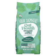 <img alt="Four Sigmatic, Gut Health, Organic Coffee with Probiotics and Turkey Tail Mushroom, Ground, Medium Roast, 10 oz (283 g)" title="Four Sigmatic, Gut Health, Organic Coffee with Probiotics and Turkey Tail Mushroom, Ground, Medium Roast, 10 oz (283 g),816897022151"