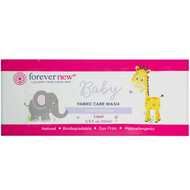3 PACK OF Forever New, Baby, Fabric Care Wash, Liquid, Clean Cotton, 1/3 fl oz (10 ml)