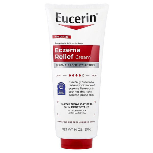 <img alt="Eucerin, Eczema Relief Cream, Fragrance Free, 14 oz (396 g)" title="Eucerin, Eczema Relief Cream, Fragrance Free, 14 oz (396 g),072140025533"