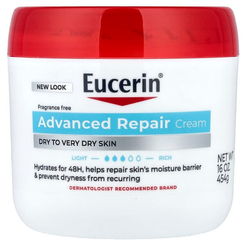 <img alt="Eucerin, Advanced Repair Cream, Dry to Very Dry Skin, Fragrance Free, 16 oz (454 g)" title="Eucerin, Advanced Repair Cream, Dry to Very Dry Skin, Fragrance Free, 16 oz (454 g),072140020491"