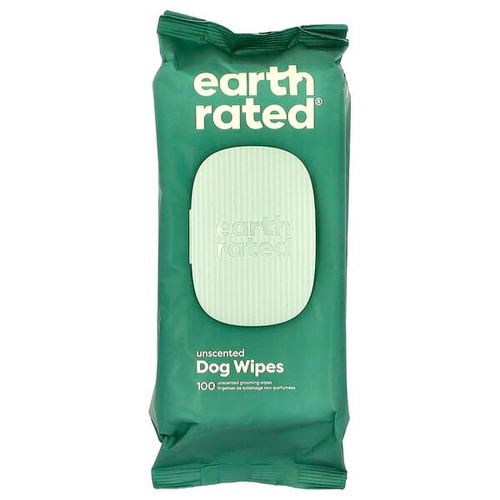 <img alt="Earth Rated, Dog Wipes, Unscented, 100 Wipes" title="Earth Rated, Dog Wipes, Unscented, 100 Wipes,870856000574"