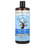 <img alt="Dr. Woods, Castile Soap with Fair Trade Shea Butter, Peppermint , 32 fl oz (946 ml)" title="Dr. Woods, Castile Soap with Fair Trade Shea Butter, Peppermint , 32 fl oz (946 ml),689191523118"