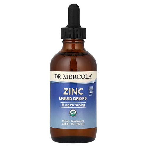 <img alt="Dr. Mercola, Zinc Liquid Drops, 3.88 fl oz (115 ml)" title="Dr. Mercola, Zinc Liquid Drops, 3.88 fl oz (115 ml),810487033435"