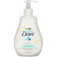 3 PACK OF Dove, Baby, Sensitive Moisture Lotion, Fragrance Free, 13 fl oz (384 ml)