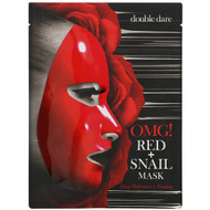 3 PACK OF Double Dare, Red Snail Mask, 1 Sheet, 0.92 oz (26 g)