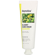 3 PACK OF Daymellow, Bloomy Hand Cream, Mandarin, 1.76 fl oz (50 g)