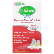 <img alt="Culturelle, Baby Probiotics, Digestive Calm + Comfort Probiotic Drops, 0-12 Months, 0.29 fl oz (8.5 ml)" title="Culturelle, Baby Probiotics, Digestive Calm + Comfort Probiotic Drops, 0-12 Months, 0.29 fl oz (8.5 ml),049100400525"