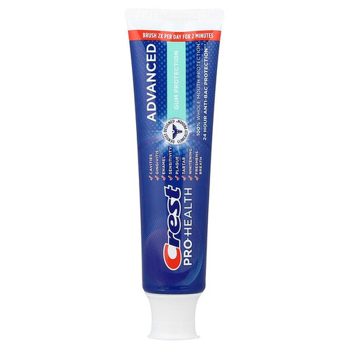 <img alt="Crest, Pro Health,  Advanced Fluoride Toothpaste, Gum Protection, 5.1 oz (144 g)" title="Crest, Pro Health,  Advanced Fluoride Toothpaste, Gum Protection, 5.1 oz (144 g),037000976592"