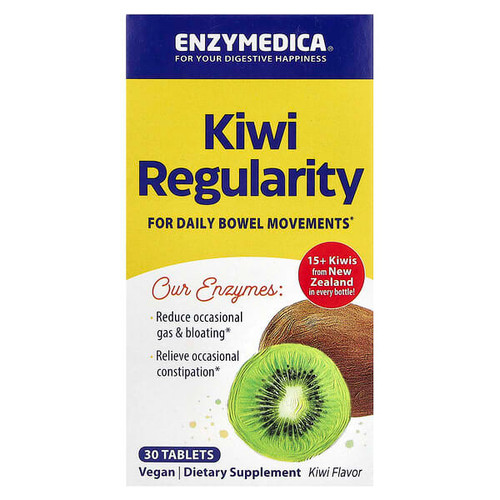 <img alt="Enzymedica, Kiwi Regularity, Kiwi, 30 Tablets" title="Enzymedica, Kiwi Regularity, Kiwi, 30 Tablets,670480110157"