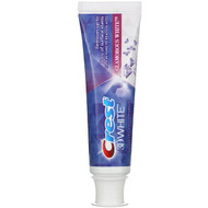 3 PACK OF Crest, 3D White, Fluoride Anticavity Toothpaste, Glamorous White, 4.1 oz (116 g)