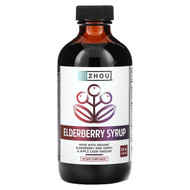 <img alt="Zhou Nutrition, Elderberry Syrup, 8 fl oz (236 ml)" title="Zhou Nutrition, Elderberry Syrup, 8 fl oz (236 ml),669191899710"