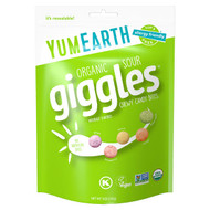 <img alt="YumEarth, Organic Giggles, Chewy Candy Bites, Sour, 5 oz (142 g)" title="YumEarth, Organic Giggles, Chewy Candy Bites, Sour, 5 oz (142 g),810165019416"