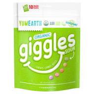 <img alt="YumEarth, Organic Giggles, Sour, 10 Snack Packs, 0.5 oz (14 g) Each" title="YumEarth, Organic Giggles, Sour, 10 Snack Packs, 0.5 oz (14 g) Each,810165019430"