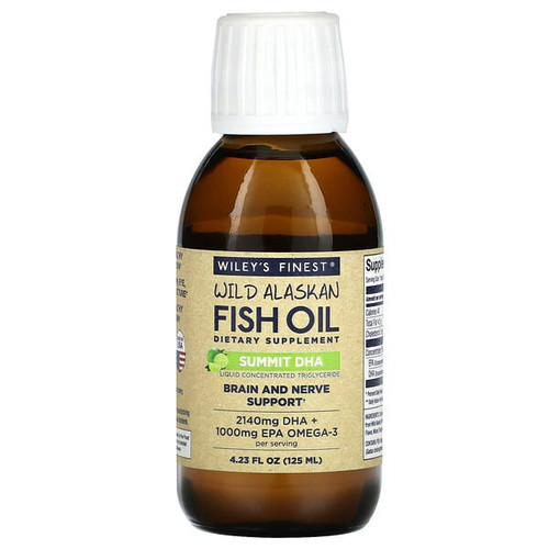 <img alt="Wileys Finest, Wild Alaskan Fish Oil, Summit DHA, 4.23 fl oz (125 ml)" title="Wileys Finest, Wild Alaskan Fish Oil, Summit DHA, 4.23 fl oz (125 ml),857188004470"