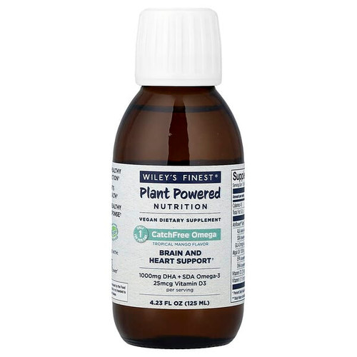 <img alt="Wileys Finest, CatchFree Omega, Tropical Mango,  4.23 fl oz (125 ml)" title="Wileys Finest, CatchFree Omega, Tropical Mango,  4.23 fl oz (125 ml),857188004623"