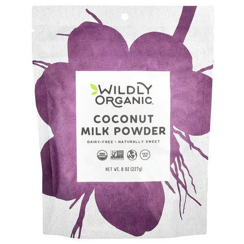 <img alt="Wildly Organic, Coconut Milk Powder, 8 oz (227 g)" title="Wildly Organic, Coconut Milk Powder, 8 oz (227 g),898392000124"