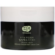 Whamisa, Organic Fruits, Sebum Care, Peeling Finger Mitt, 30 Mitts, 6.3 oz (180 g)