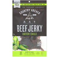 Country Archer Jerky, Beef Jerky, Hatch Chile, 7 oz (198 g)