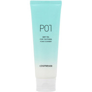 Cosmetea, Mint Tea, Pore Tightening Foam Cleanser, 4.23 fl oz (120 ml)