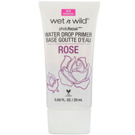 3 PACK OF Wet n Wild, PhotoFocus, Water Drop Primer, Rose, 0.68 fl oz (20 ml)