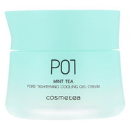 Cosmetea, Mint Tea, Pore Tightening Cooling Gel Cream, 1.76 oz (50 g)