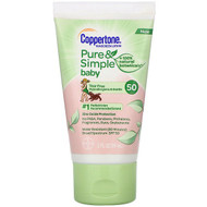 3 PACK OF Coppertone, Baby, Pure & Simple, Sunscreen Lotion, SPF 50, 2 fl oz (59 ml)